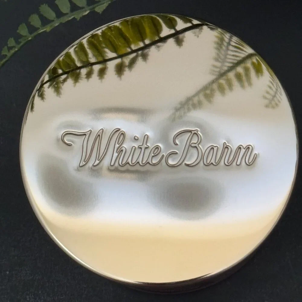 BBW Raspberry Mimosa White Barn Bath & Body Works 3 Wick Candle